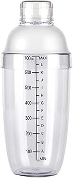 Comparativa de cocteleras de acrílico con acero inoxidable y vidrio