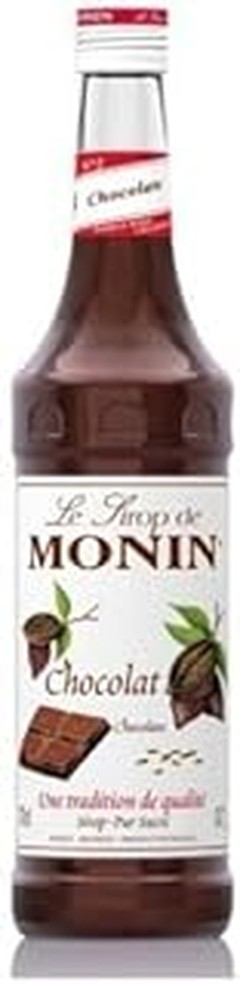 Comparativa entre siropes naturales y artificiales sabor café, chocolate y postre