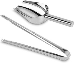 ¿Dónde comprar pinzas y cucharas para hielo?