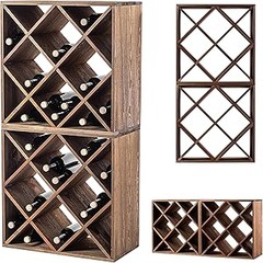 Descubre estilos de botelleros de madera que combinan con tu hogar