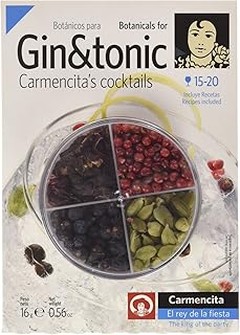 Hierbas y botánicos para gin tonic