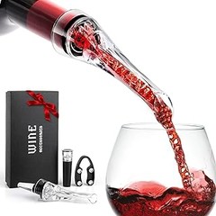 Comparativa de los mejores aireadores de vino de boca de botella