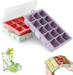 Las mejores bandejas de hielo de silicona para preparar cócteles