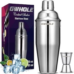 Top cocteleras de acero inoxidable para quienes inician en la coctelería