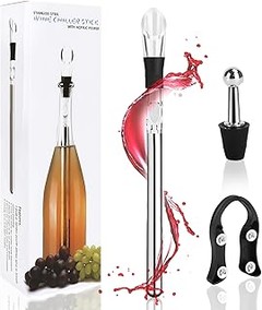 Descubre los mejores sets de enfriador y tapón para vino