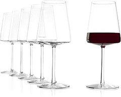 Copas de vino apilables para uso diario