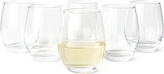 Copas de vino sin tallo