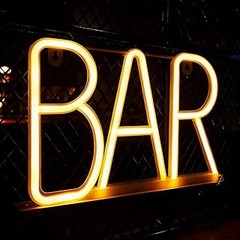 Rótulos y letreros de bar para pared