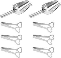 Descubre los diferentes tipos de pinzas y cucharas para hielo