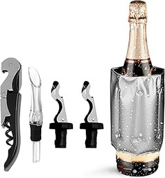 Descubre las Ventajas de Usar un Set de Enfriador y Tapón para Vino