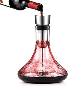 ¿Por qué elegir un decantador de vino con aireador?