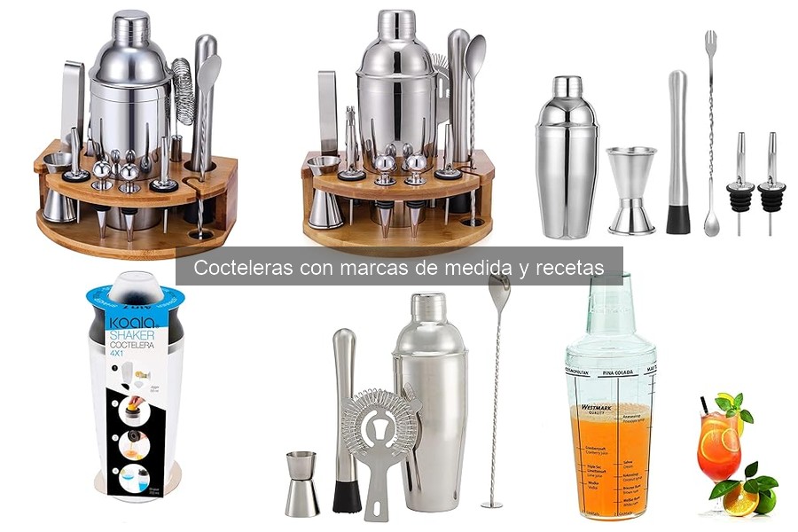 Accesorios esenciales para complementar tu coctelera