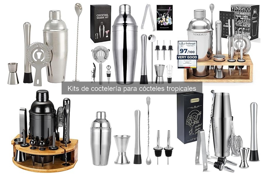Accesorios esenciales para complementar tu kit de coctelería