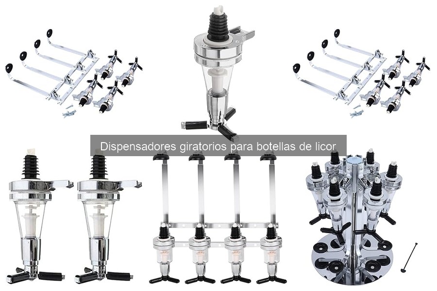 ¿Afectan los dispensadores giratorios al sabor del licor?