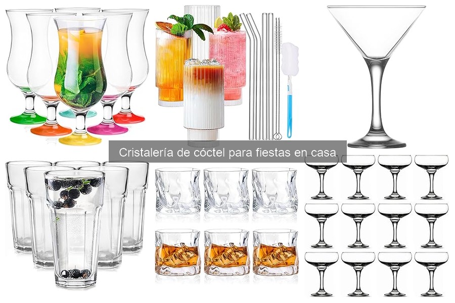 Alternativas a Copas de Cóctel para Fiestas en Casa