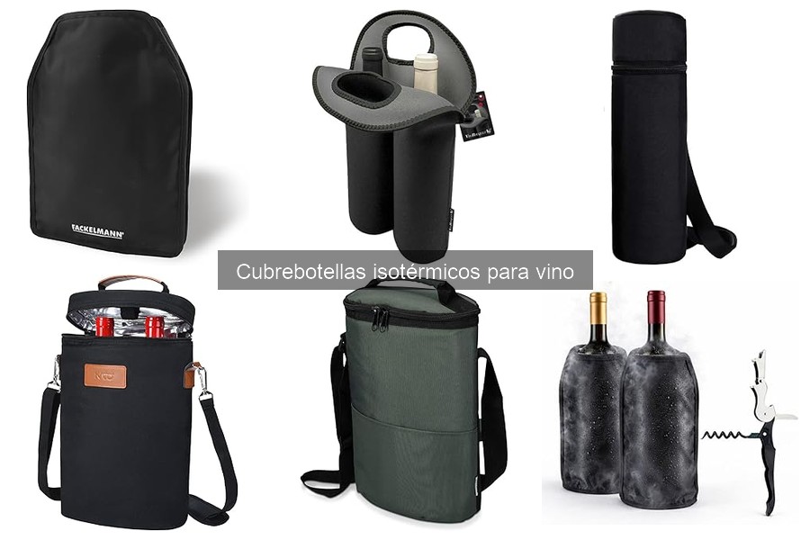 Alternativas a cubrebottellas isotérmicos para vino