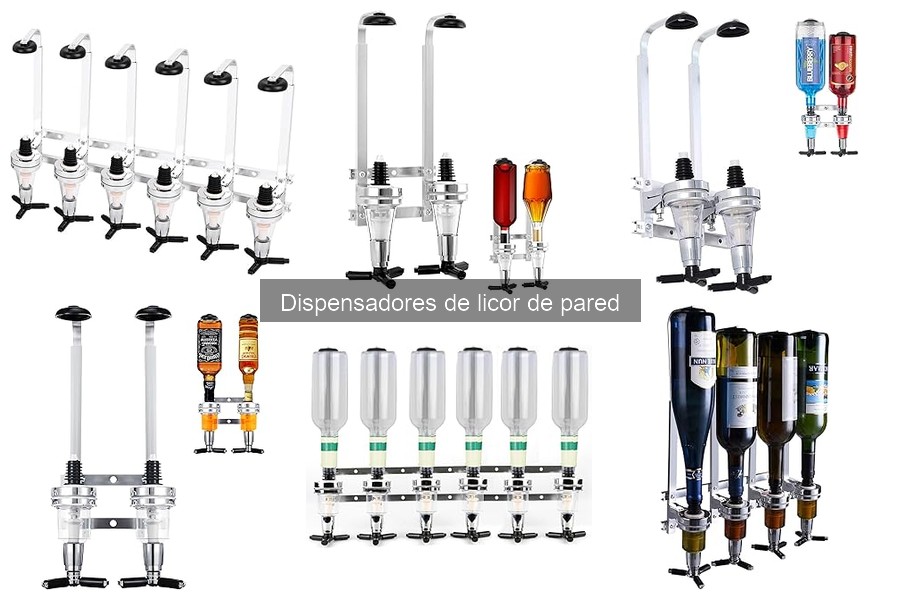 ** Alternativas a dispensadores de licor de pared para tu hogar
