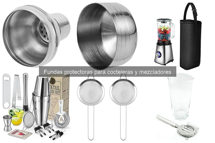 Alternativas a fundas protectoras para cocteleras en casa
