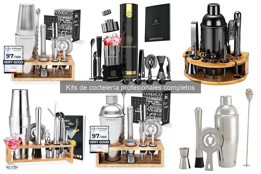 Alternativas a Kits de Coctelería para Aficionados