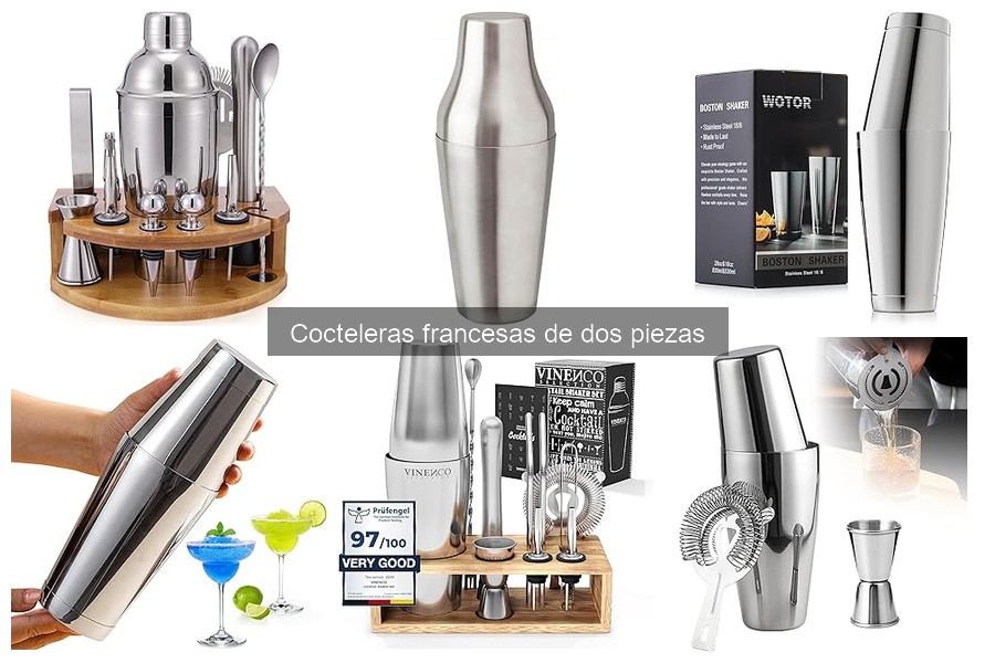 Alternativas a la Coctelera Francesa de Dos Piezas