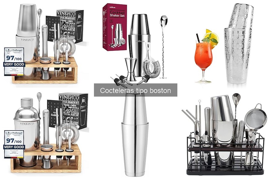 Alternativas a la Coctelera Tipo Boston para Mezclar Bebidas