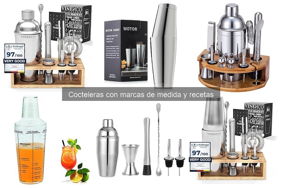 Alternativas a las cocteleras con marcas: mezclar cócteles fácil