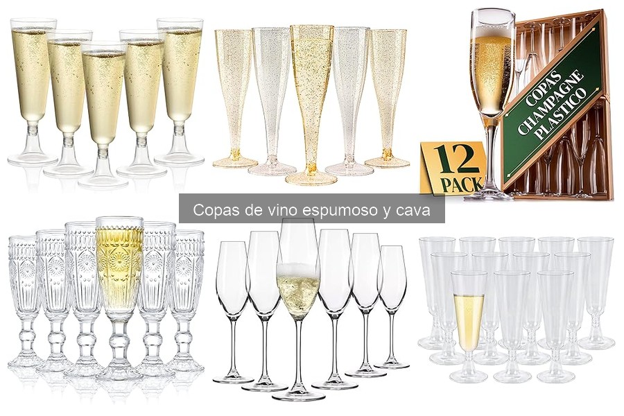 Alternativas a las copas de vino espumoso para disfrutar