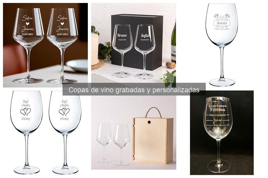 Alternativas a las Copas de Vino Grabadas para Regalos