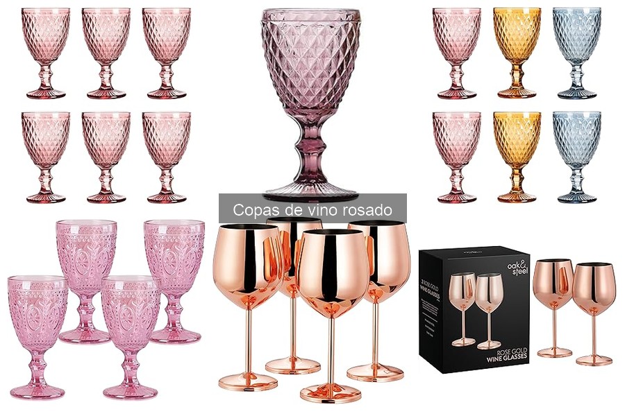 Alternativas a las Copas de Vino Rosado: Descubre Opciones