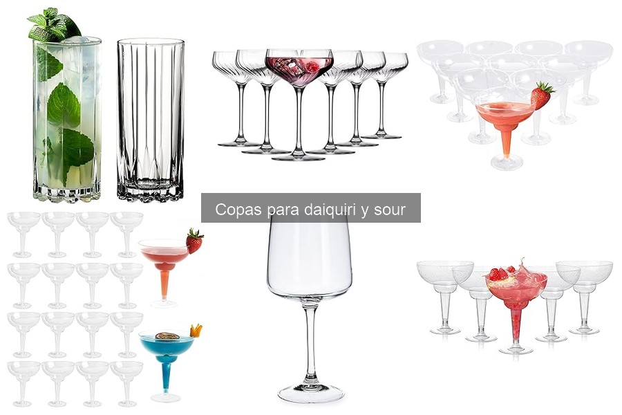 Alternativas a las Copas para Daiquiri y Sour