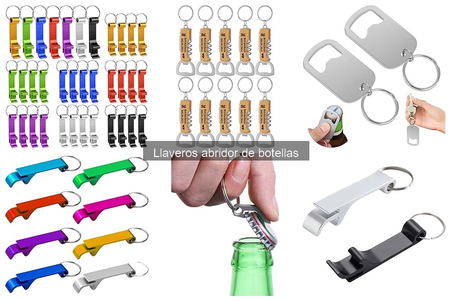 Alternativas a llaveros abridores de botellas: opciones prácticas