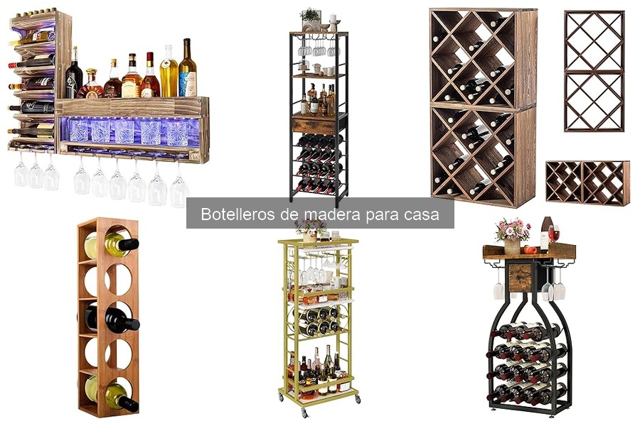 Alternativas a los Botelleros de Madera para Almacenamiento