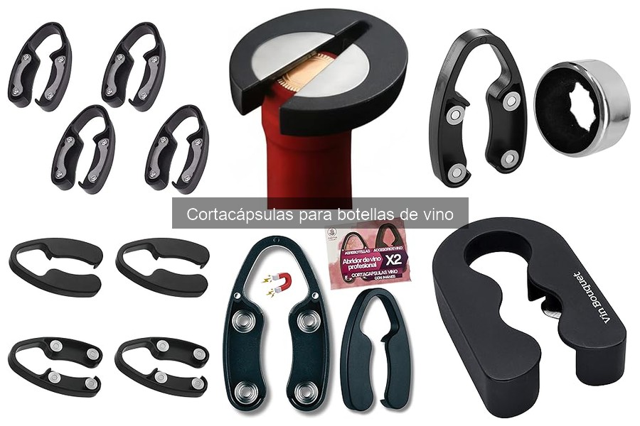 Alternativas a los cortacápsulas para abrir botellas de vino