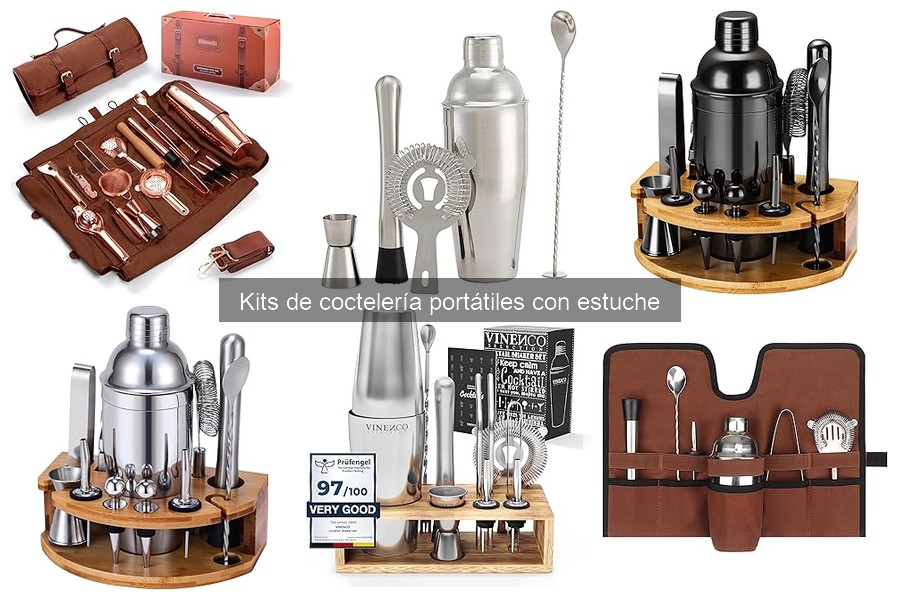 Alternativas a los Kits de Coctelería Portátiles