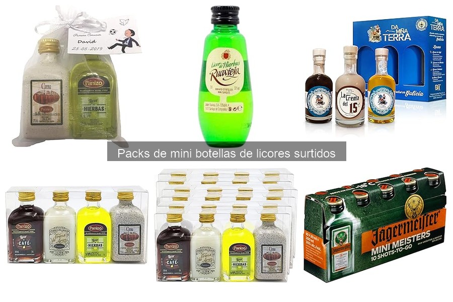 Alternativas a los Packs de Mini Botellas de Licores Surtidos