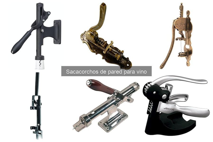 Alternativas a los sacacorchos de pared para vino