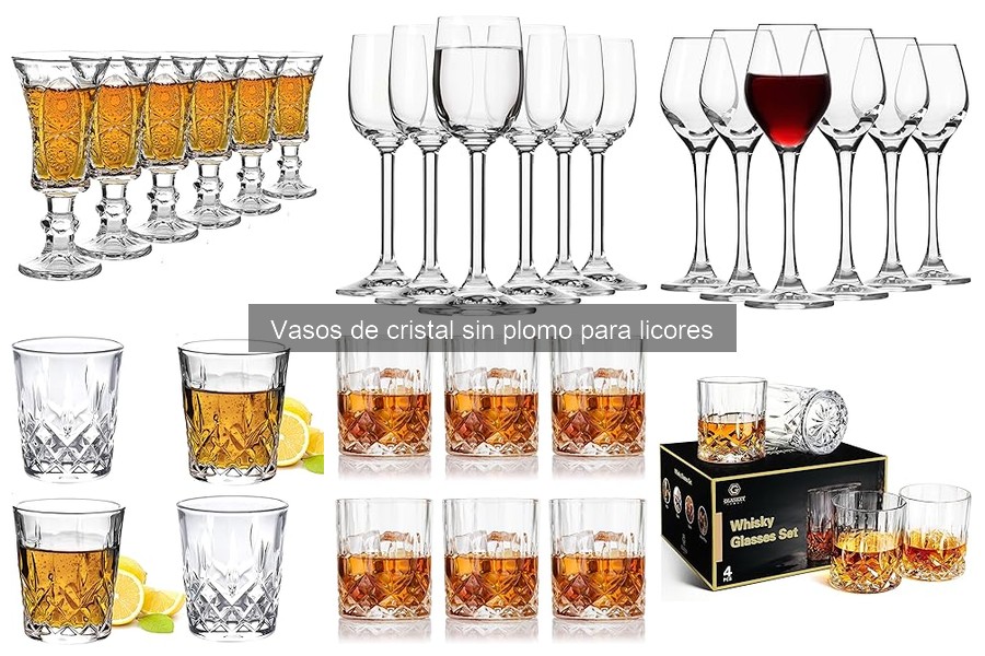 Alternativas a los Vasos de Cristal Sin Plomo para Licores