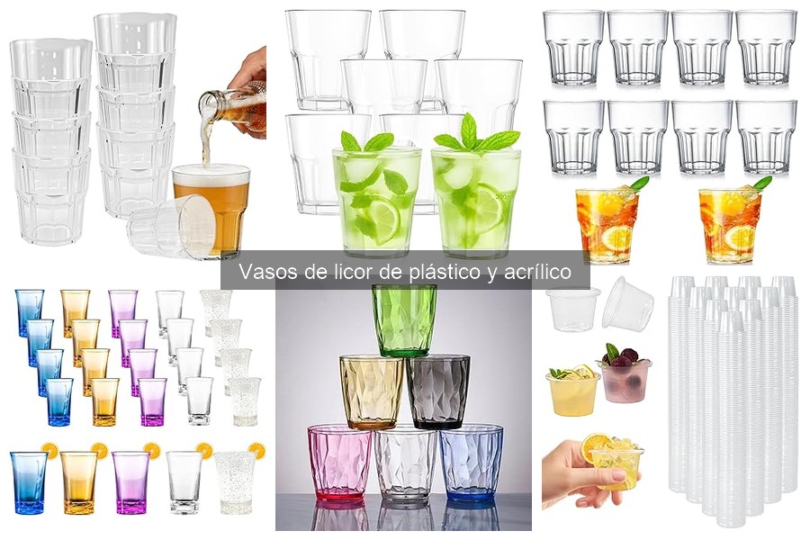 Alternativas a los Vasos de Licor de Plástico para Fiestas