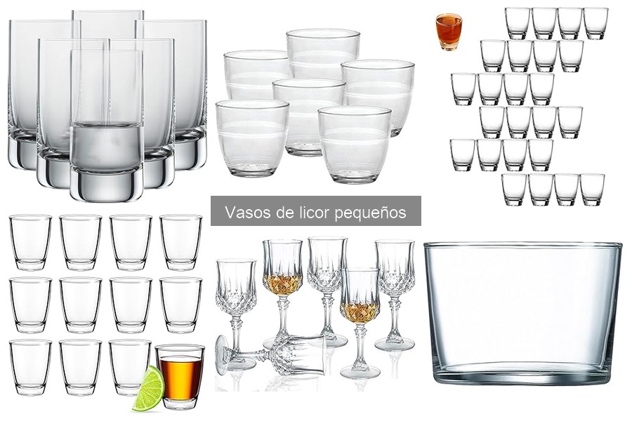 Alternativas a los vasos de licor pequeños para disfrutar