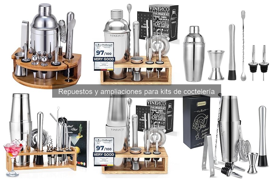 Alternativas a Repuestos de Kits de Coctelería: Mejores Opciones