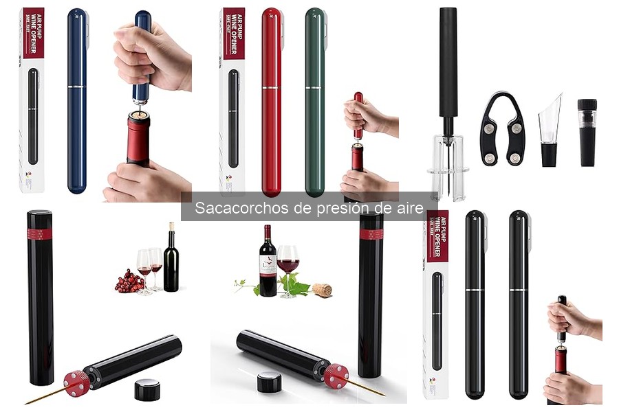 Alternativas a Sacacorchos de Presión de Aire para Vino