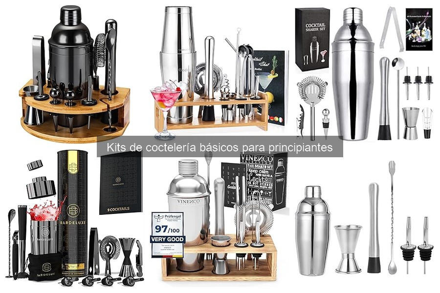 Alternativas a un Kit de Coctelería Básico para Principiantes