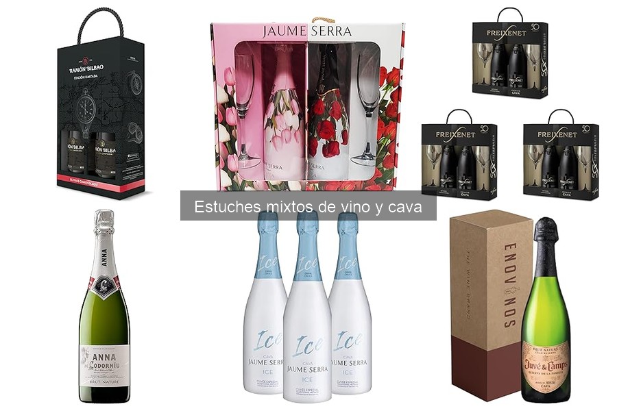 Alternativas Creativas a Estuches Mixtos de Vino y Cava