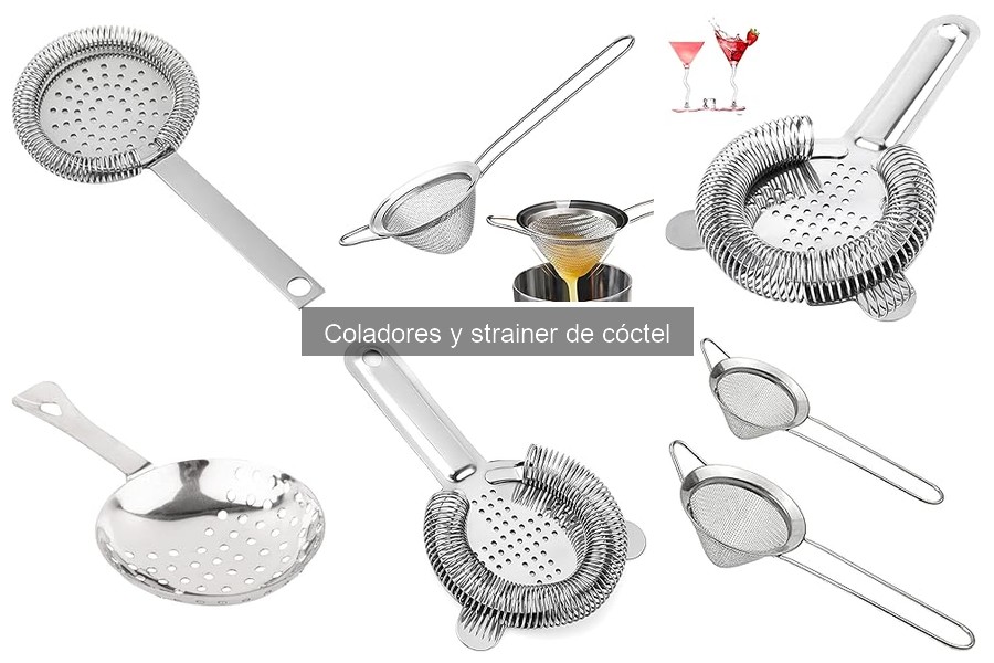 Alternativas Creativas a los Coladores de Cócteles