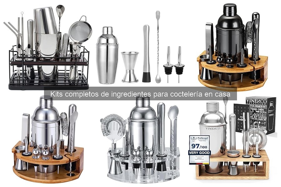 Alternativas Creativas a los Kits de Coctelería en Casa