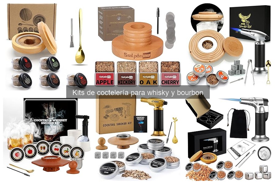 Alternativas económicas a kits de coctelería para whisky y bourbon