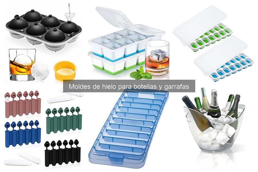 Alternativas efectivas a los moldes de hielo para botellas