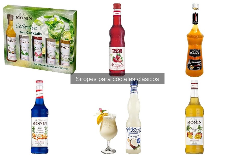 Alternativas saludables a los siropes para cócteles