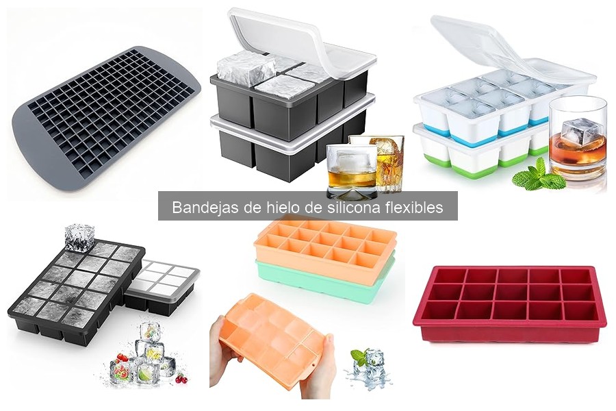 Bandejas de Hielo de Silicona Flexibles: ¿Qué Son y Ventajas?
