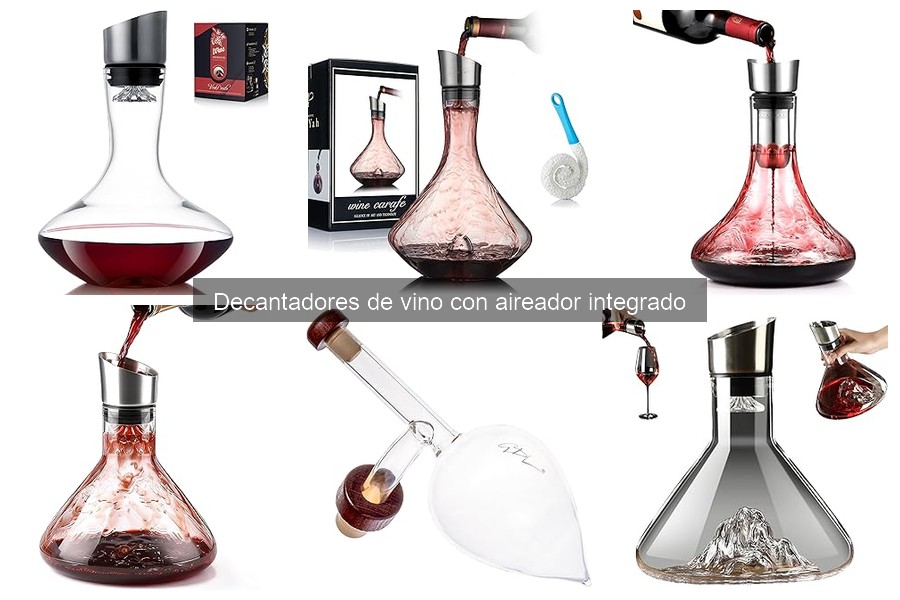 Beneficios de decantar vino con aireador para realzar sabores
